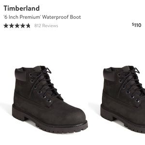 Timberland 6 inch Premium waterproof boots for kids
